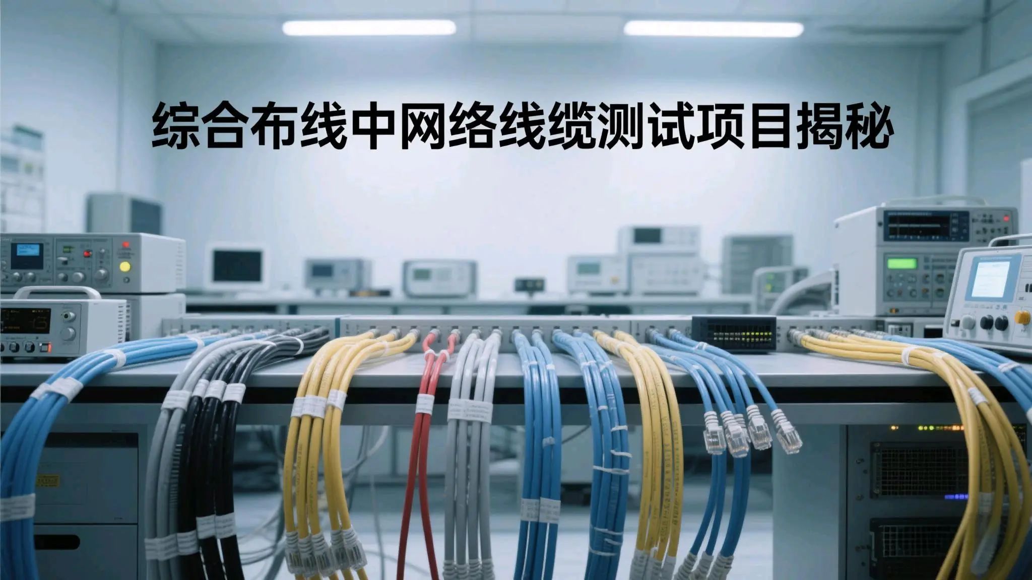 綜合布線(xiàn)中網(wǎng)絡(luò )線(xiàn)纜測試項目揭秘